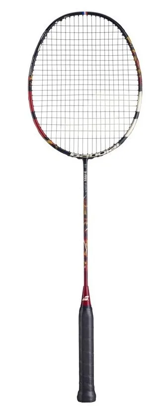 Babolat X-Feel Fury Strung - dark red/black/gold 