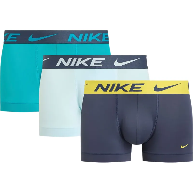 Nike Dri-Fit Essential Trunks 3P - navy/yellow/blue Nike Dri-Fit Essential Trunks 3P - navy/yellow/blue