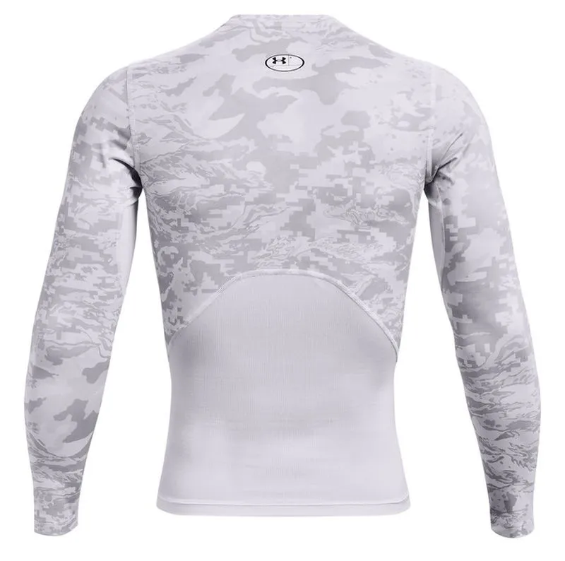 Under Armour HeatGear Armour Camo Comp LS M - white