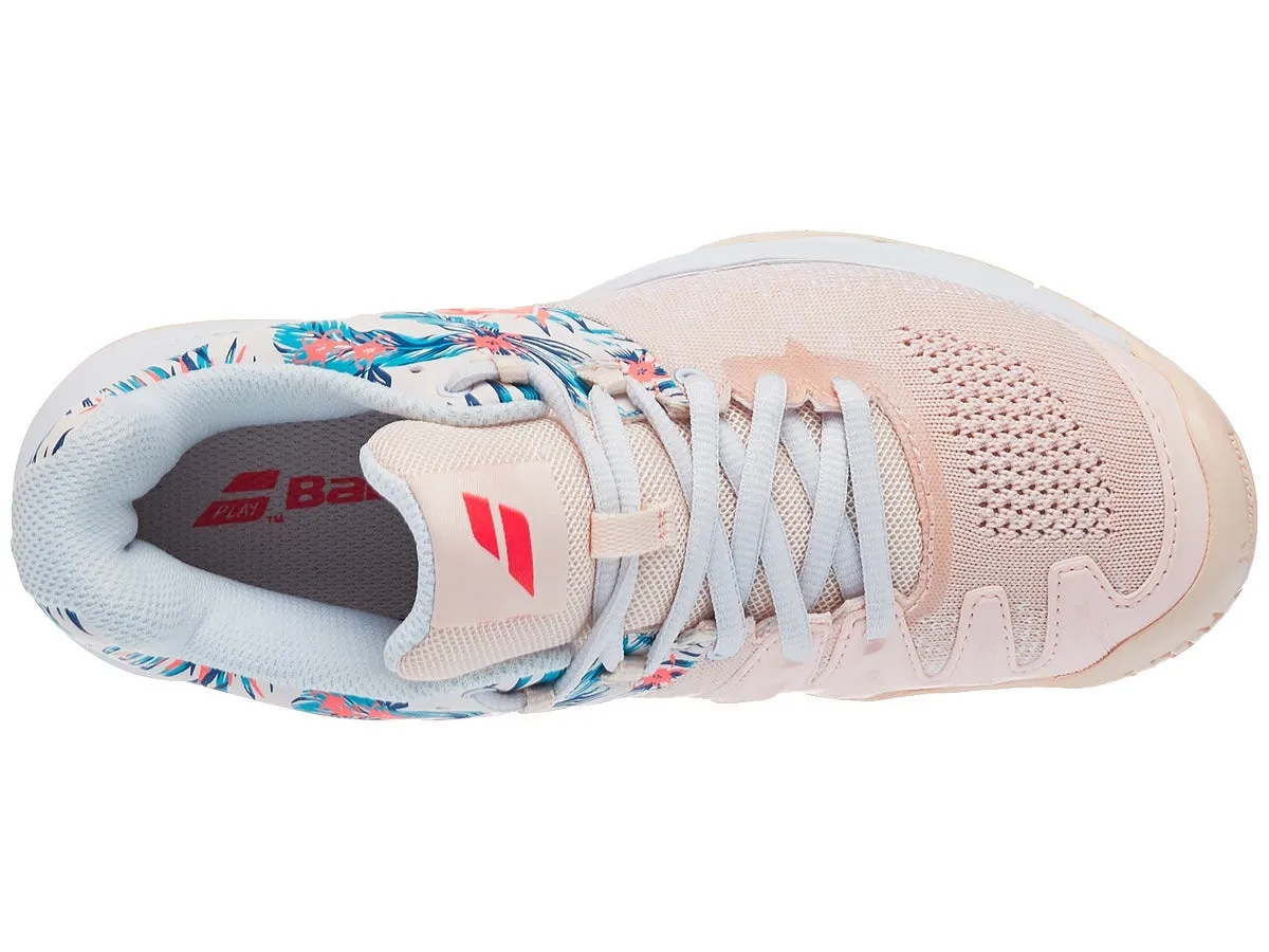 babolat-propulse-blast-all-court-women-silver-peony-flower-4 Babolat Propulse Blast All Court Women - silver peony/flower