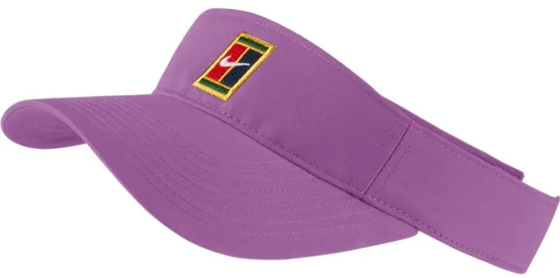Nike Visor Heritage Logo - purple nebula