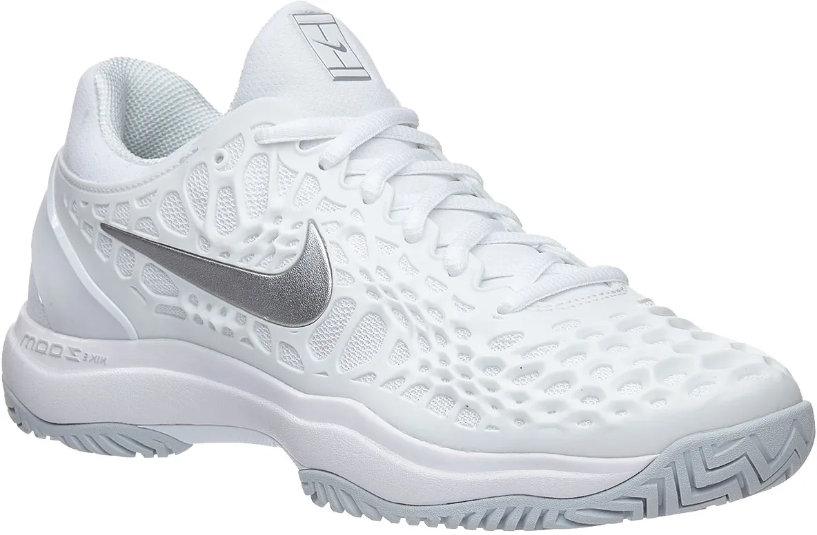 nike-wmns-air-zoom-cage-3-hc-white-metallic-silver-1 Nike WMNS Air Zoom Cage 3 HC - white/metallic silver