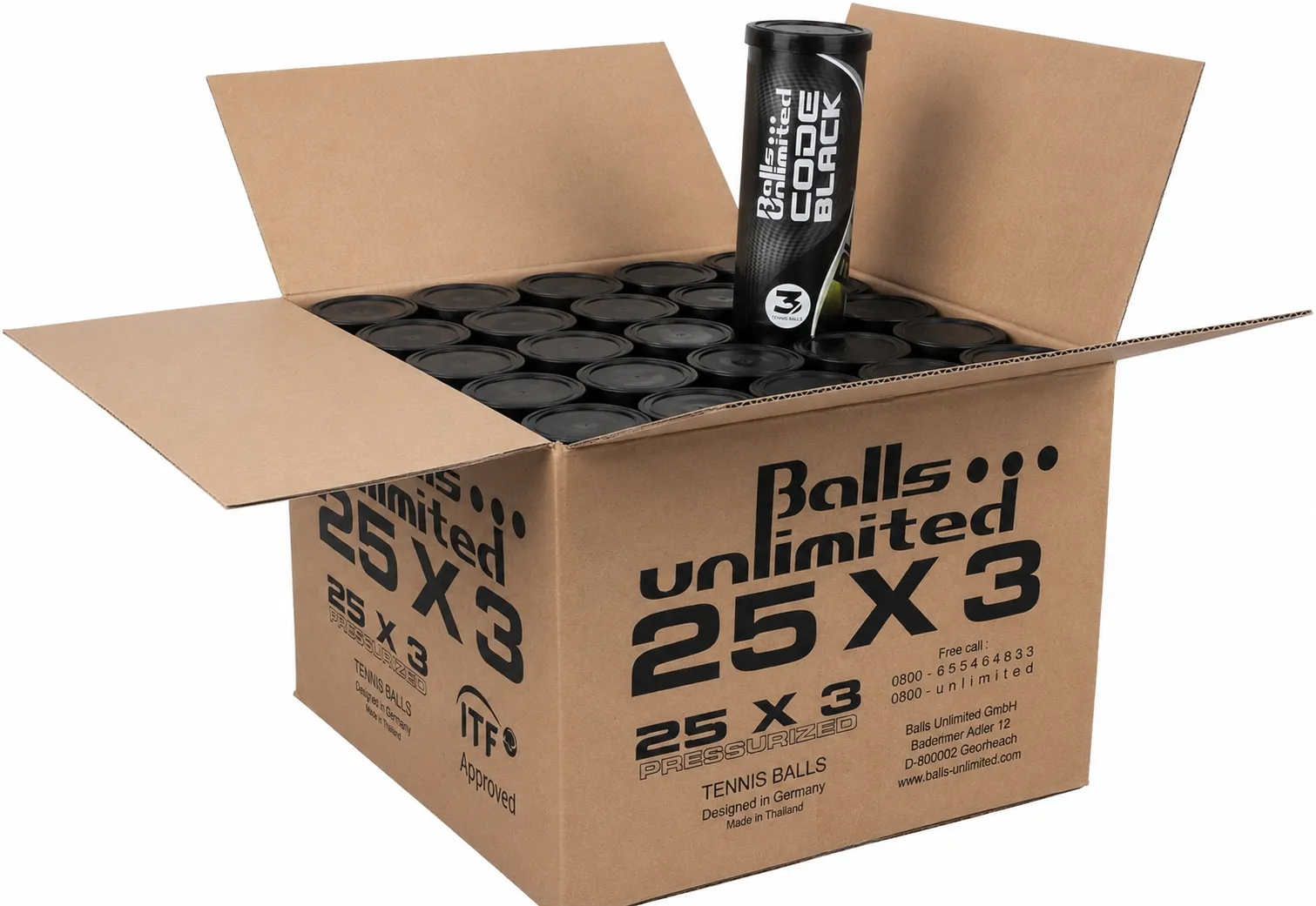 Balls Unlimited Code Black 25x3B