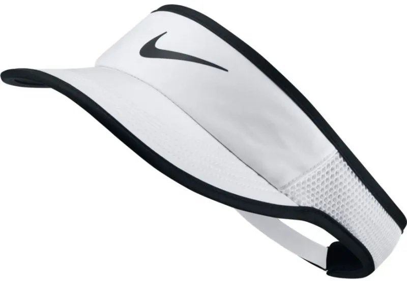 Nike Aerobill Feather Light Visor - white/black Nike Aerobill Feather Light Visor - white/black