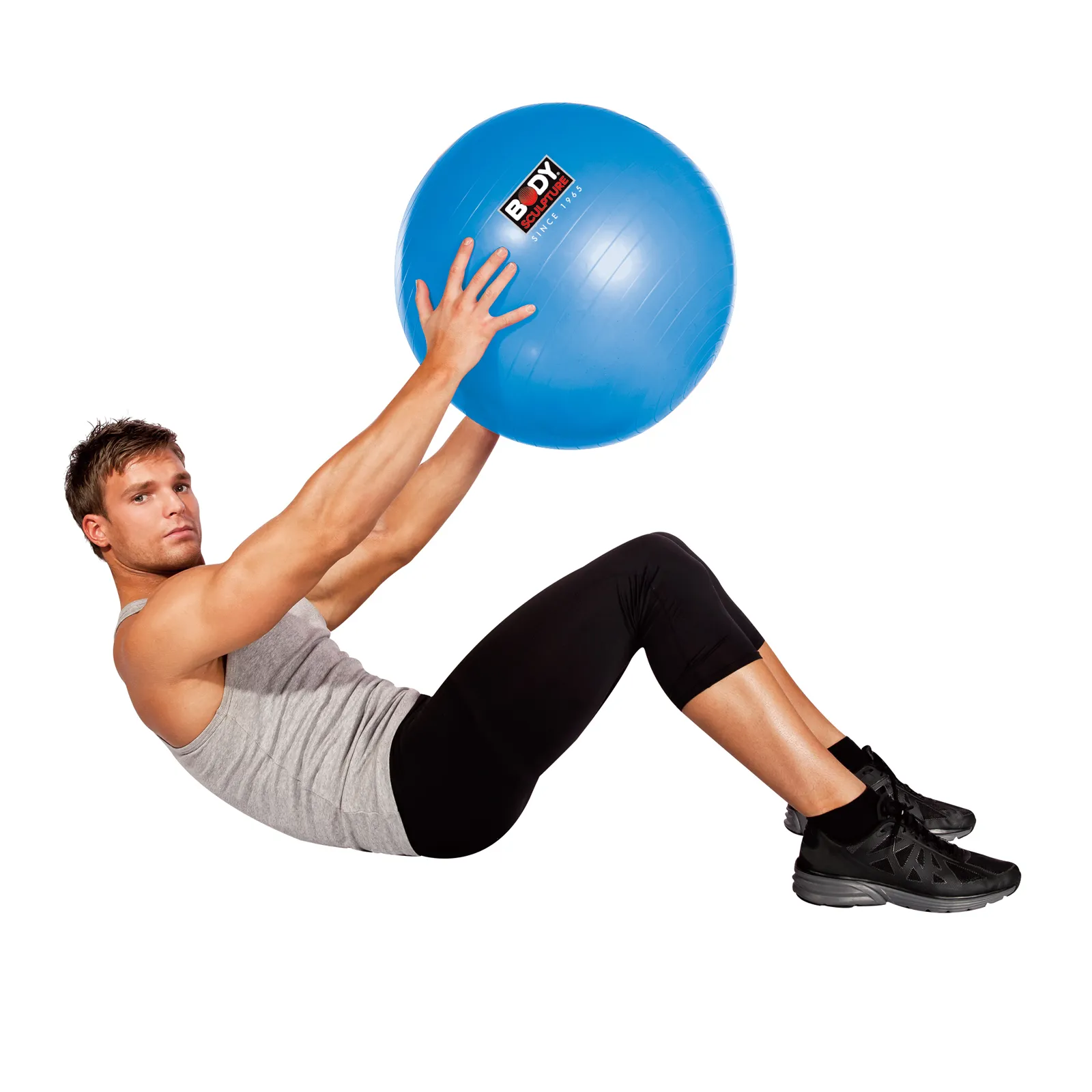 Body Sculpture Anti-Burst Gym Ball 75cm - blue