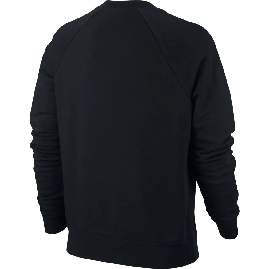 Nike Essential Crew Fleece - black/white