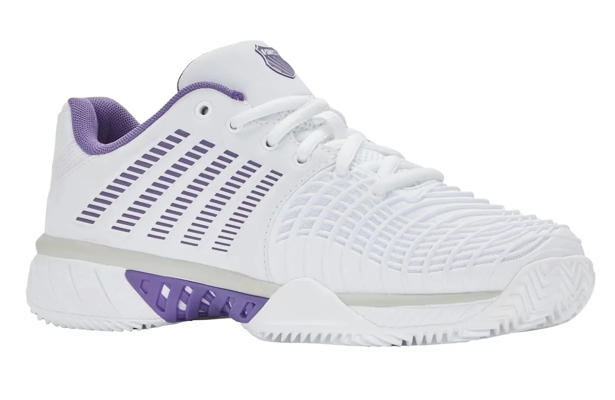 K-Swiss Express Light 3 Clay - white/purple haze/lunar rock