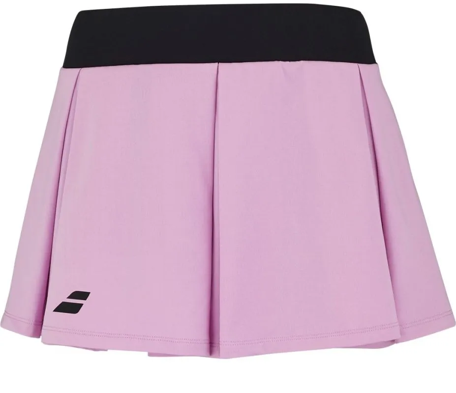 babolat-padel-skirt-women-lilac-chiffon Babolat Padel Perforated - lilac chiffon