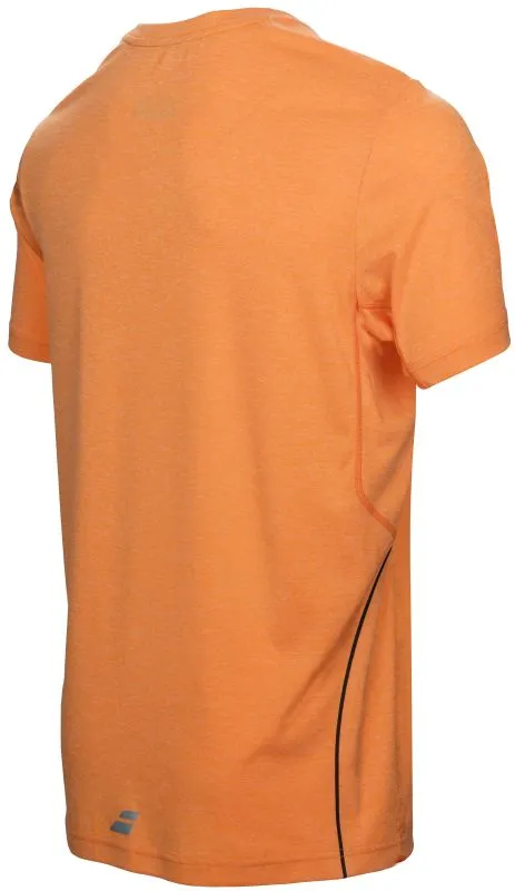 Babolat Performance Crew Neck Tee Men - celosia orange