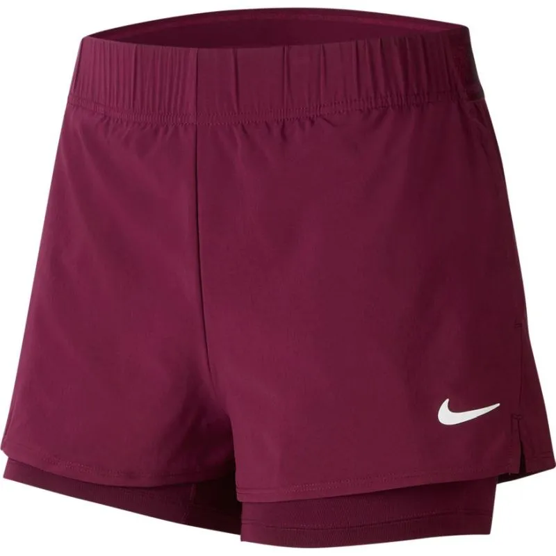 nike-court-flex-short-bordeaux-bordeaux-white-1 Nike Court Flex Short - bordeaux/bordeaux/white