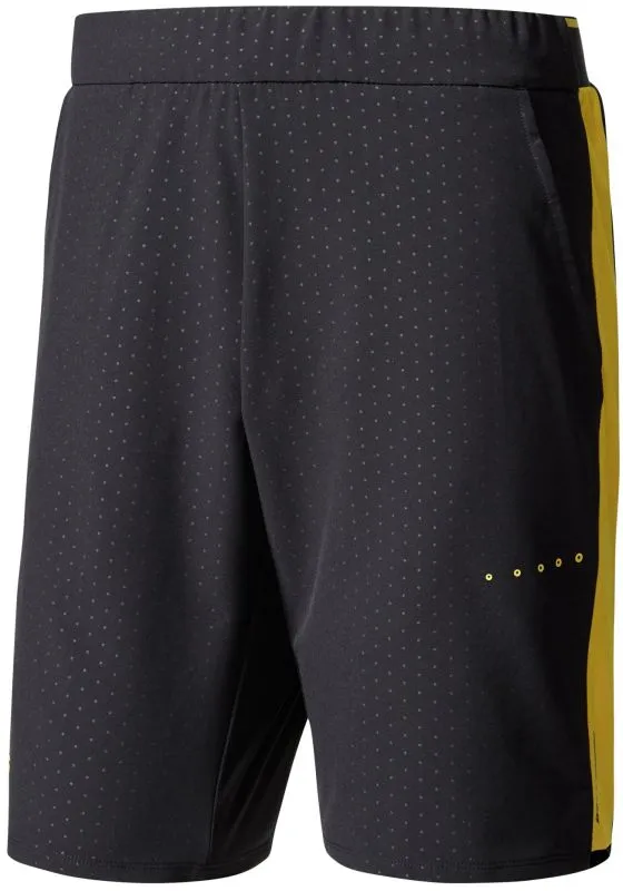 Adidas Barricade Woven Short - black/eqt yellow