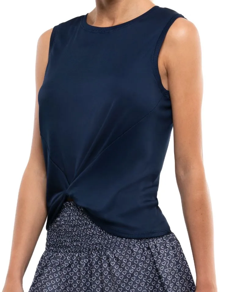 Lucky in Love Core Twist Front Tank Women Lucky in Love Core Twist Front Tank Women