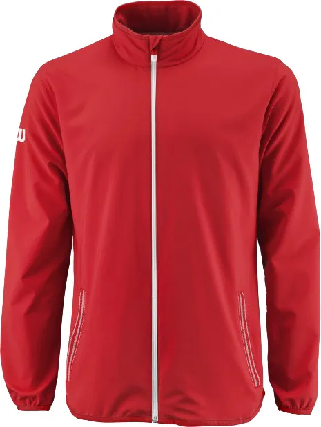 Wilson Team Woven Jacket Men - wilson red