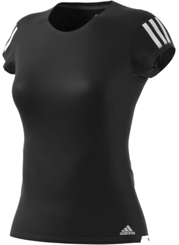 adidas-club-women-3-stripes-tee-black-metallic-silver-white-1 Adidas Club Women 3 Stripes Tee - black/metallic silver/white