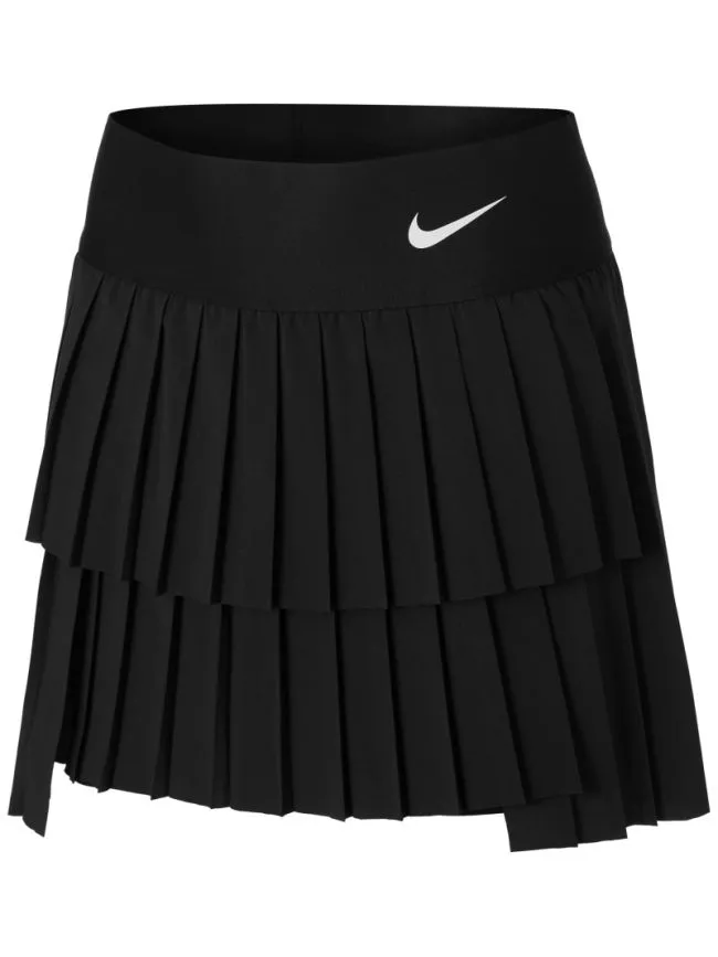 Nike Court Dri-Fit Advantage Skirt Pleated W - black/white