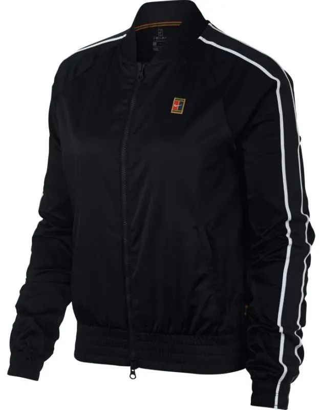 Nike Court Stadium Jacket W - black/black/white