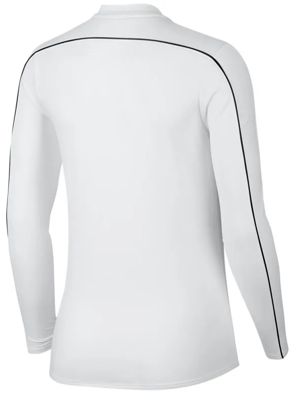 Nike Court Women Dry 1/2 Zip Top - white/black
