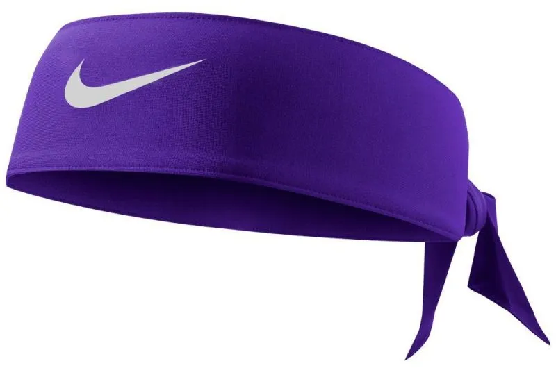 Nike Dri-Fit Head Tie 3.0 - court purple/white Nike Dri-Fit Head Tie 3.0 - court purple/white