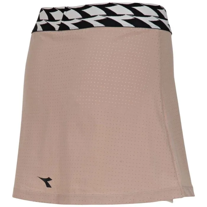 diadora-l-skirt-mahogany-rose-whisper-white-2 Diadora L. Skirt - mahogany rose/whisper white