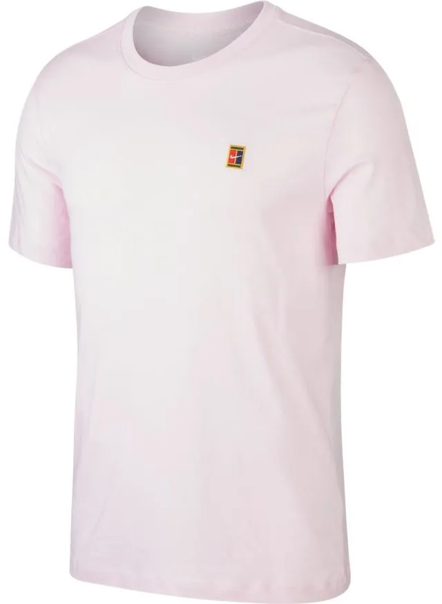 nike-court-heritage-tee-pink-foam-1 Nike Court Heritage Tee - pink foam
