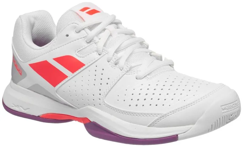Babolat Pulsion All Court W - white/fluo red