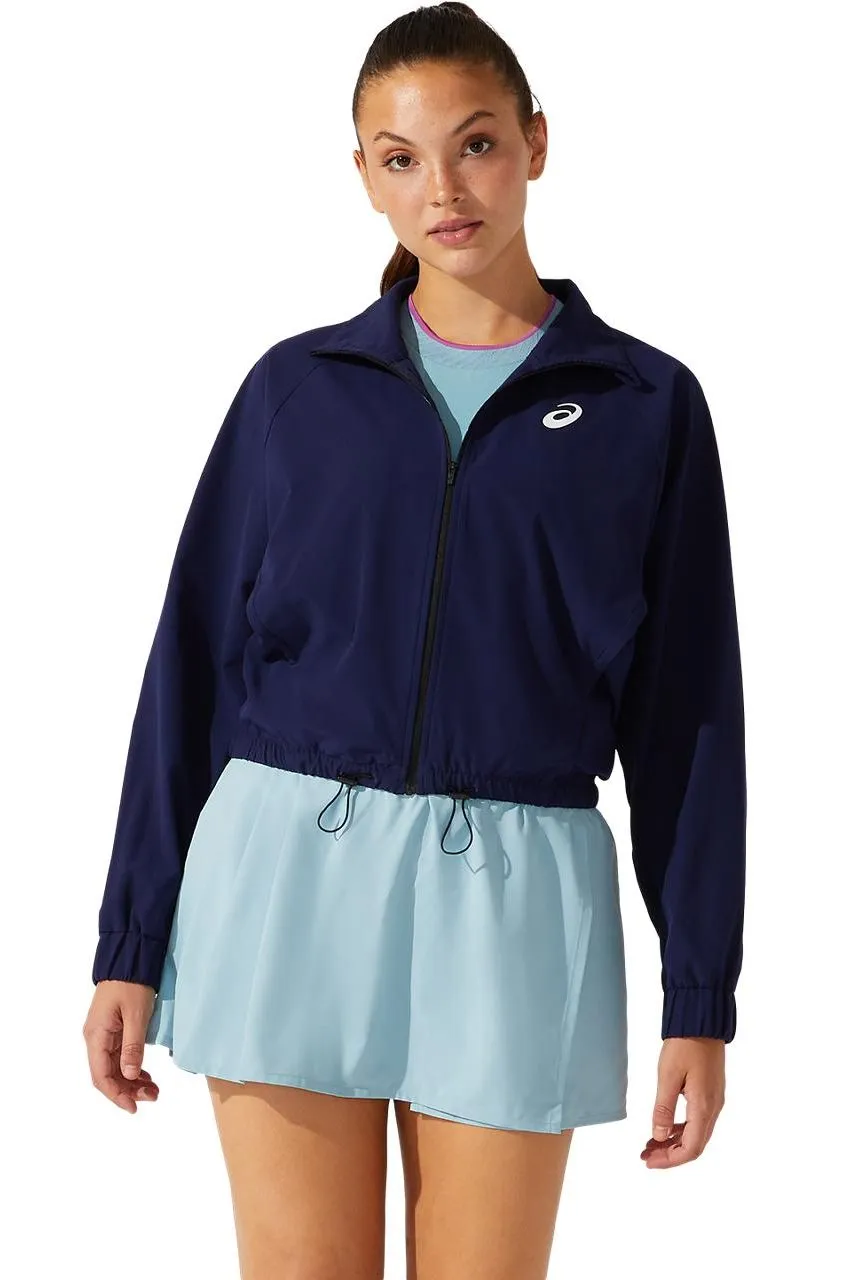 Asics Match W Woven Jacket - peacoat Asics Match W Woven Jacket - peacoat