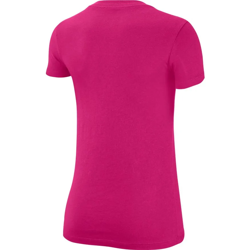 Nike Sportswear Tee Just Do It Slim W - fireberry/white