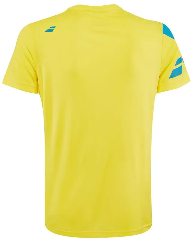 Babolat Performance Crew Neck Tee Men - blazing yellow