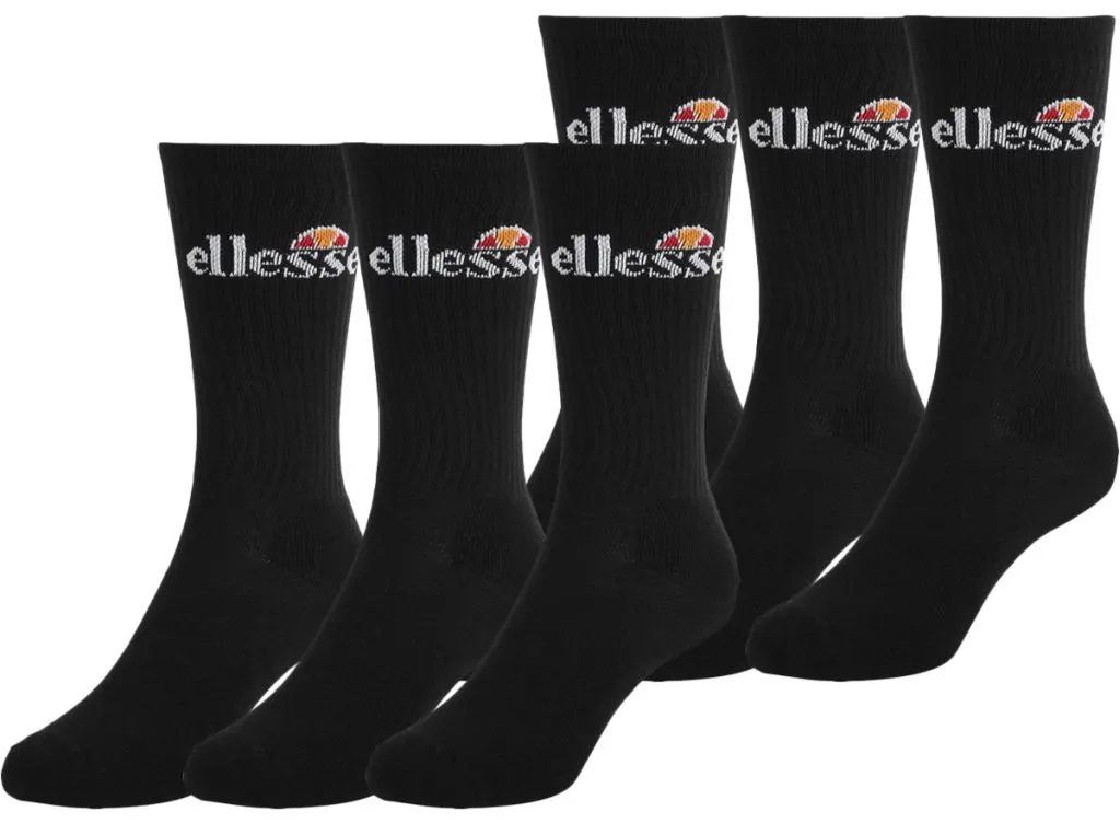 x1AfBL7msE6Rnui Ellesse Romuno Sport Sock 6P - black