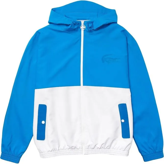 Lacoste Men's Sport X Novak Djokovic Jacket - blue/white Lacoste Men's Sport X Novak Djokovic Jacket - blue/white