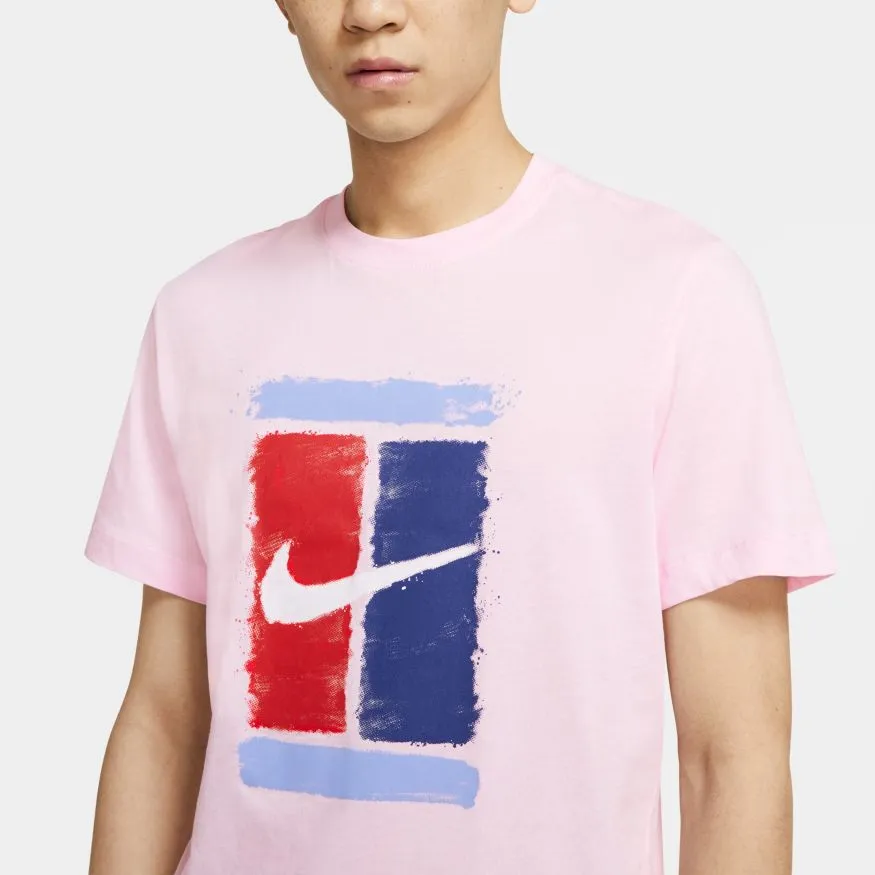 nike-court-m-tee-court-pink-foam-2 Nike Court M Tee Court - pink foam