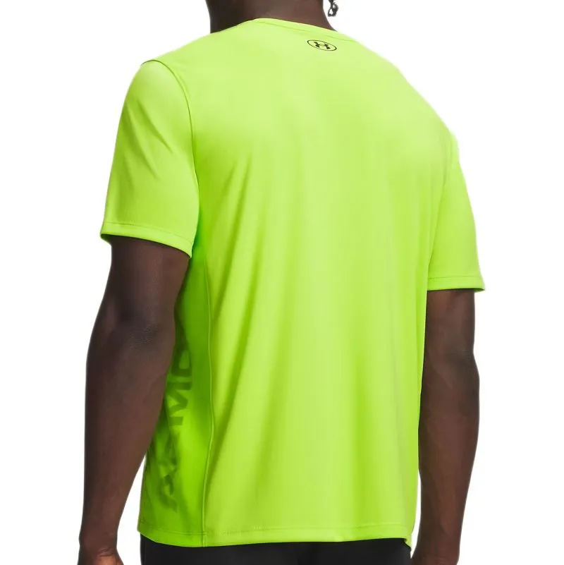 Under Armour Tech Utility Short Sleeve - green citrine/black