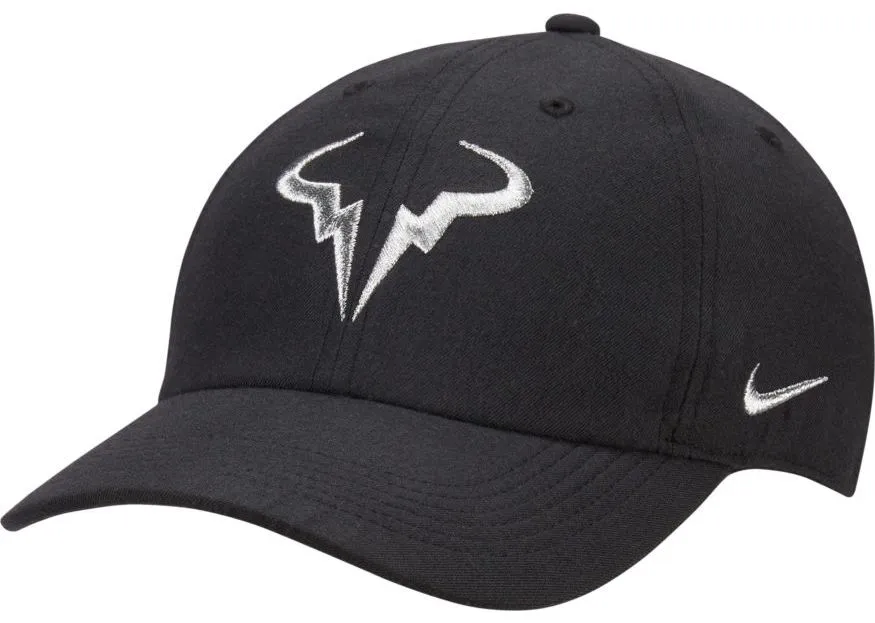 Nike Rafa U Aerobill H86 Cap - black/metallic silver Nike Rafa U Aerobill H86 Cap - black/metallic silver