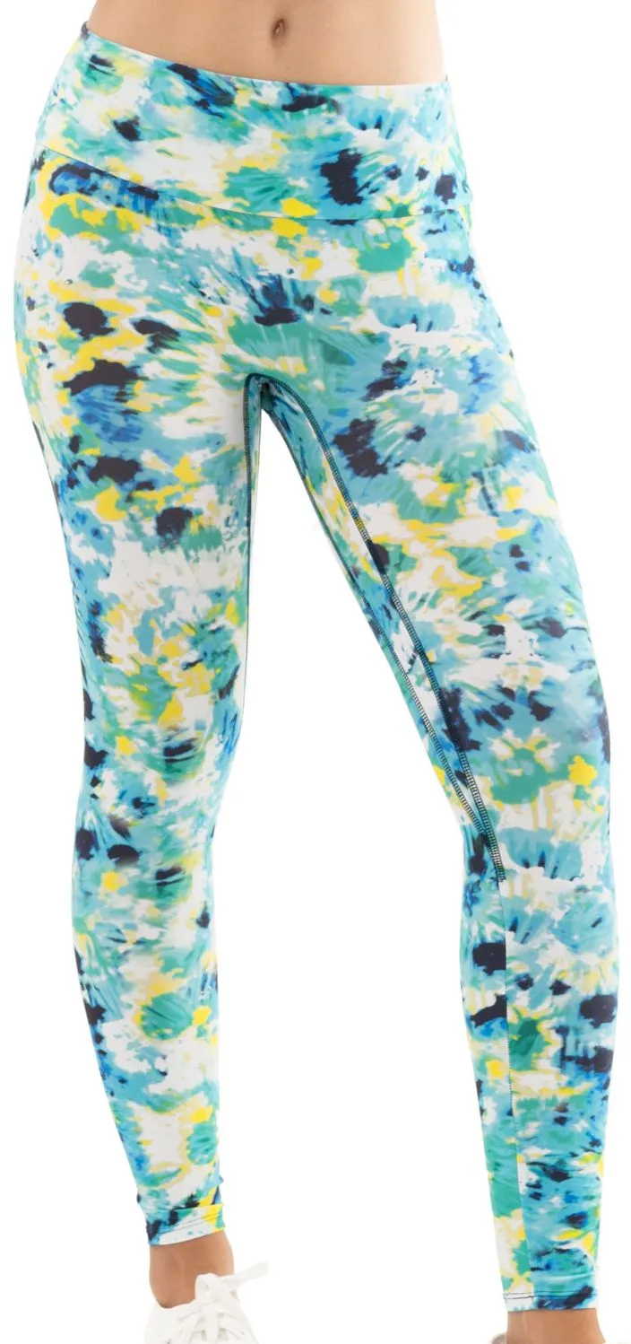 Lucky in Love Peace Out Legging Women - opal/print