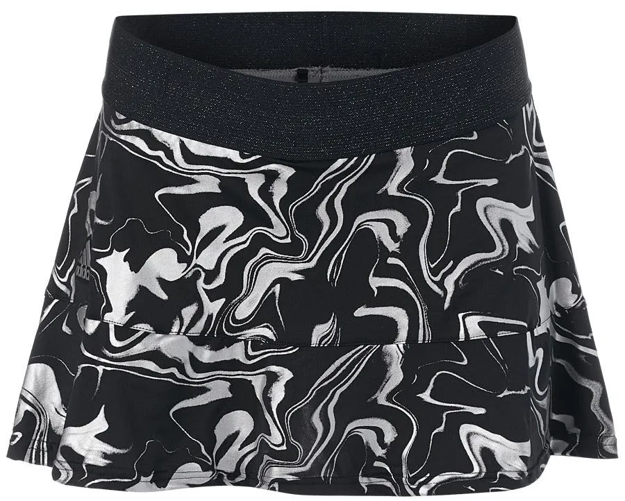 Adidas Glam On Tennis Skirt - black/silver metallic Adidas Glam On Tennis Skirt - black/silver metallic