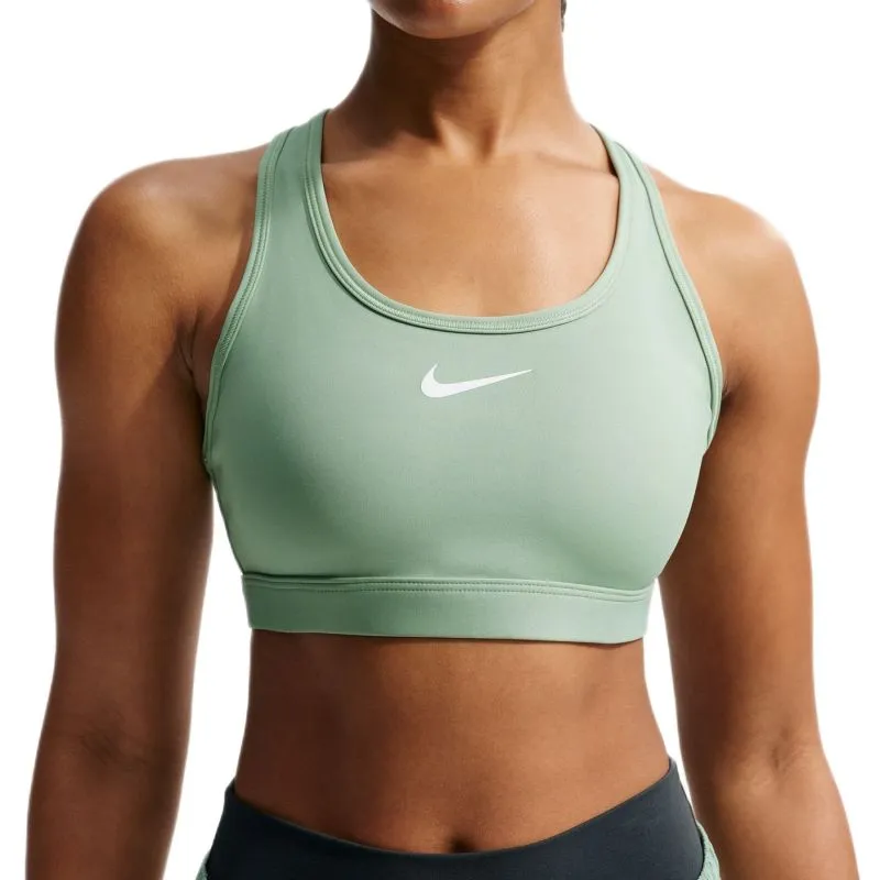 Nike Swoosh Medium Support Non-Padded Sports - steam/white