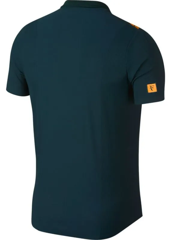 Nike Court RF Advantage Polo NY - midnight spruce/guava ice