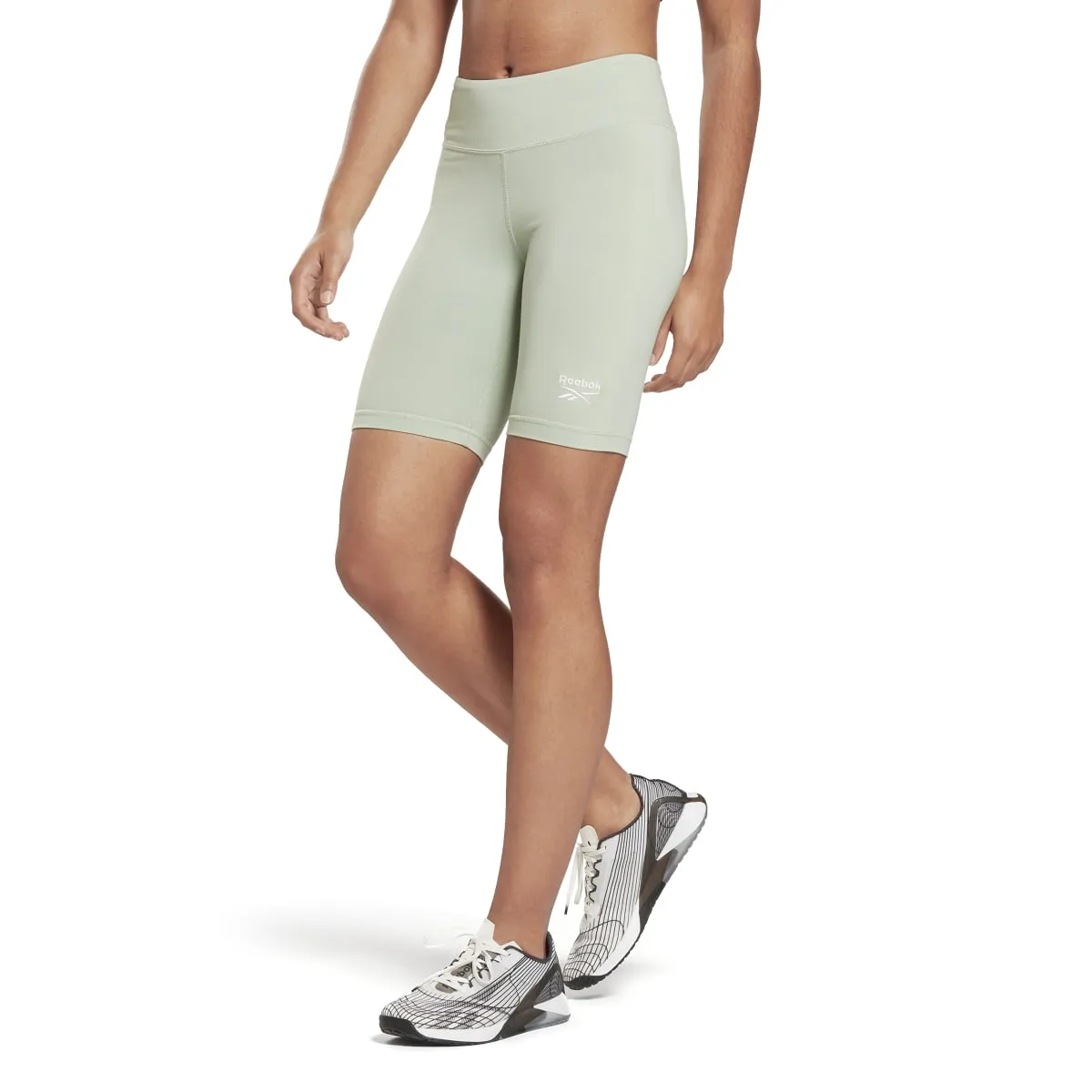 Reebok Identity Logo Fitted Short W - light sage