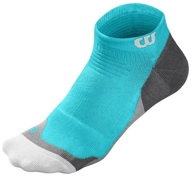 Wilson Women's High-End No Show Sock 1pr/pk - 1 para/blue curacao