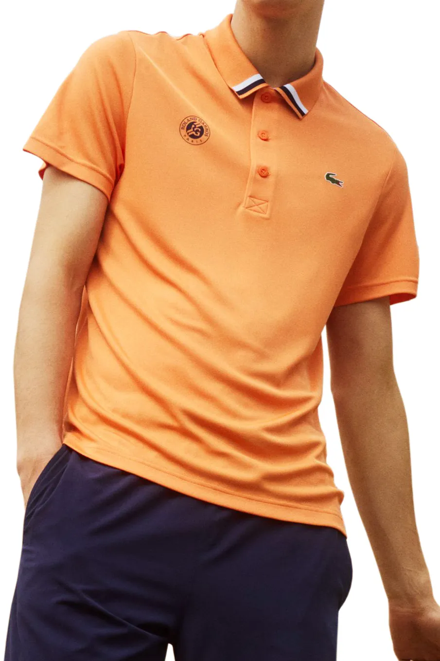 Lacoste Roland Garros Men's Polo Shirt - orange