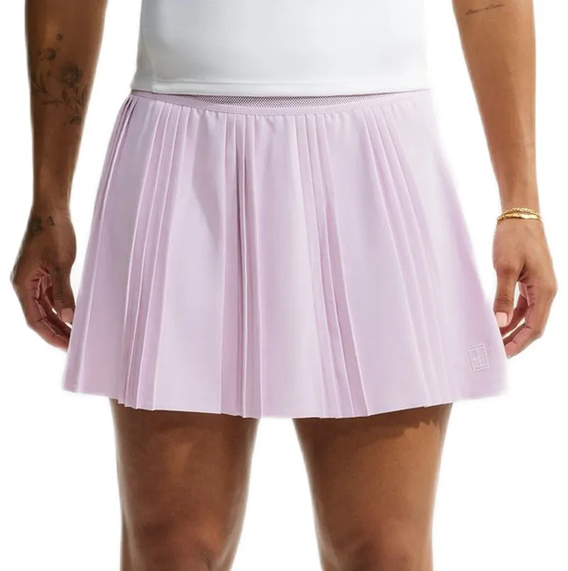 Nike Court Advantage Dri-Fit Pleated - bleached lilac/white