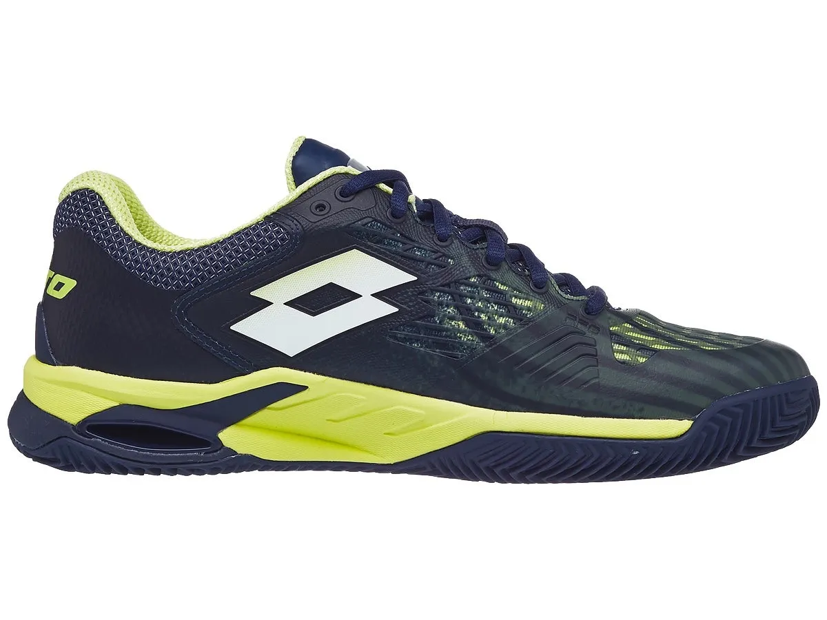 lotto-mirage-100-clay-navy-blue-yellow-neo-3 Lotto Mirage 100 Clay - navy blue/yellow neo
