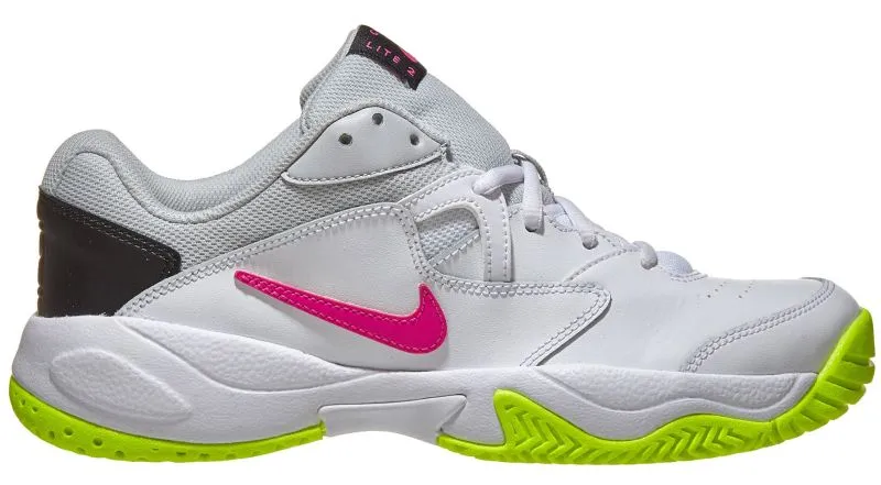 Nike W Court Lite 2 - white/laser fuchsia/hot lime
