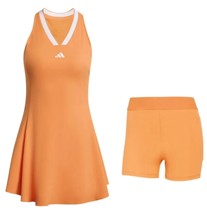 Women's dress Adidas Tennis Climacool Pro - pure orange/white - Orange