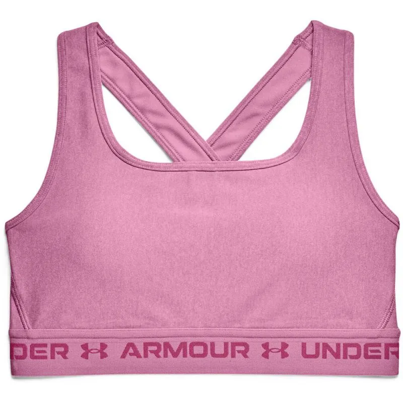 under-armour-crossback-mid-heather-bra-planet-pink-pink-1 Under Armour Crossback Mid Heather Bra - planet pink/pink