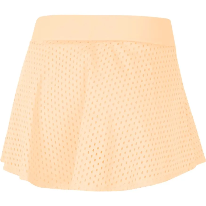 Nike Court Dry Essential Flouncy Skirt - guava ice/black