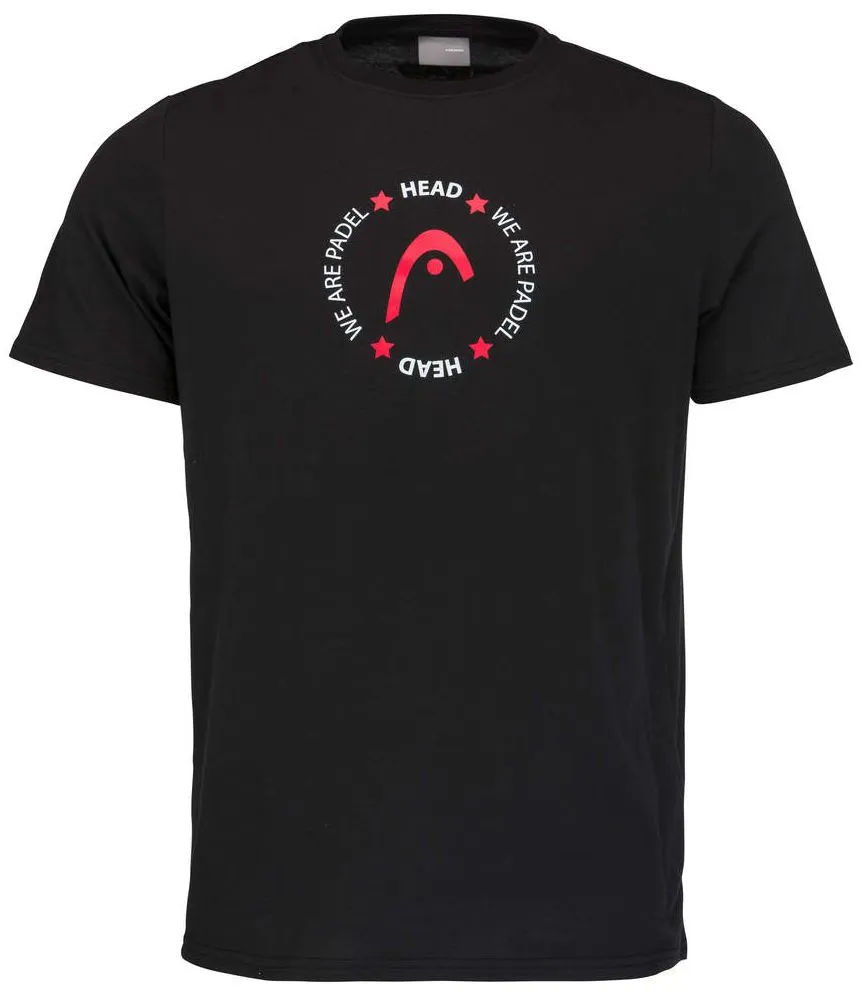 Head Button T-Shirt - black