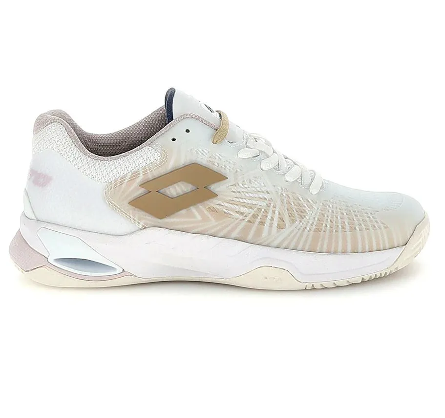 Lotto Mirage 100 II Clay - all white/warm taupe Lotto Mirage 100 II Clay - all white/warm taupe
