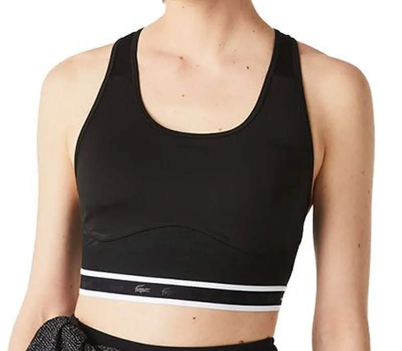 Lacoste SPORT Women's Racer Back Sports - black