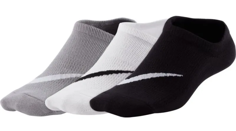 Nike Everyday LTWT Foot 3P - black/white/grey